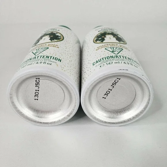 2 Bath & Body Works Vanilla Bean Noel Shapeable Soap 4.9 oz Clean Fun Foam - Picture 7 of 7